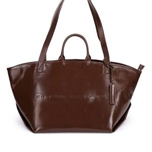 Brandon Blackwood Everyday Tote Dark Brown